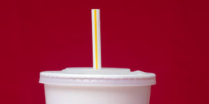Plastic straws will be banned in NSW from November 1.