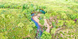 One of Black Mountain’s proposed wells is 2 kilometres from Mt Hardman Creek in the Kimberley.