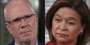 ABC directors say they did not witness Justin Milne'touch'Michelle Guthrie