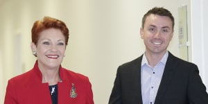 James Ashby,the man behind Pauline Hanson