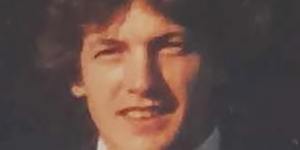 John Russell,aged about 21. Ten years later,in 1989,his body was found at the base of the sea cliffs at Bondi.