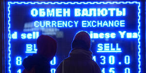 Russia’s financial systems have been hit by crippling sanctions. 