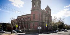 The Catholic church's modern Corpus Christi seminary,in Carlton.