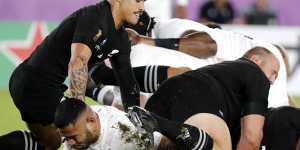 Unstoppable:Manu Tuilagi crashes over early to gain an ascendancy England never relinquished.