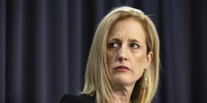 Finance Minister Katy Gallagher has faced questions over when and what she knew about the rape allegation before it was made public.