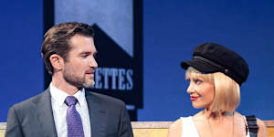 Ben Hall and Samantha Jade in<i>Pretty Woman:The Musical</i>.