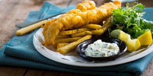 Adam Liaw's beer-battered fish and chips recipe for Good Food.