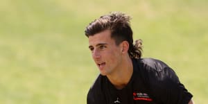 The ‘changing point’ in the development of father-son Nick Daicos