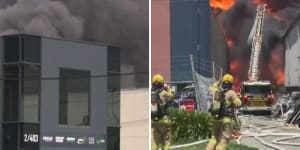 Body of missing worker found after Dandenong South factory fire