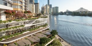 Dexus has lodged amended plans for Waterfront Brisbane.