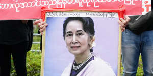 Myanmar’s ousted leader Aung San Suu Kyi ‘seemed not very well’ as trial begins