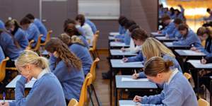 Selective school resit tests.