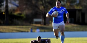 Aaron McInnes dusts off the boots for Queanbeyan Blues comeback