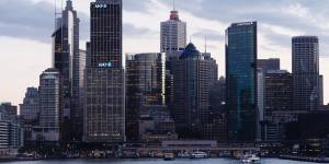 AMP buildings at Circular Quay in Sydney.