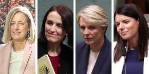 Katy Gallagher,Celia Hammond,Tanya Plibersek and Fiona Martin are among those urging anti-harassment training for MPs. 