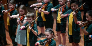 University of Sydney academics have followed a pilot program at St Marys North Public School to evaluate the benefits of learning a musical instrument.
