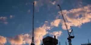 Clouds on the horizon or sunlight? Residential construction pulled growth lower in the first quarter,but most economist expect it to pick up later this year. 