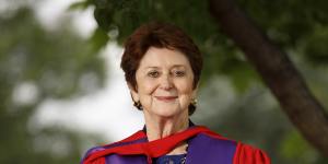 Former senator,education minister,and Age Discrimination Commissioner Susan Ryan was awarded an honorary doctorate by ANU in 2017. 