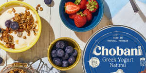 2.3 million Australians eat Chobani every month,according to Roy Morgan data.