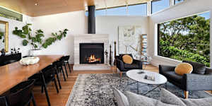 The redesigned Balgowlah Heights home of Stephen Dunne and Sally Treeby.