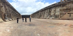 WWII dry dock denied heritage protection,paving way for burial
