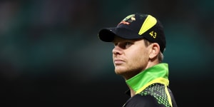 Steve Smith is being challenged for his place in Australia’s T20 team.