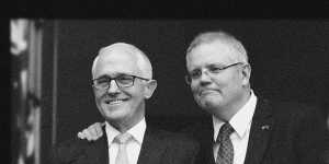 Scott Morrison displayed public support for Malcolm Turnbull two days before replacing him.