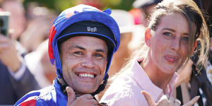 Jockey Michael Walker was fined $10,000 after the Melbourne Cup.
