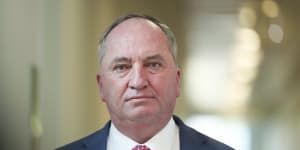 Deputy Prime Minister Barnaby Joyce pictured in February.