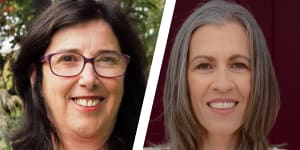Sarah Russell and Despi O’Connor are both running as independent candidates in the seat of Flinders in the 2022 federal election. 