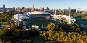 A new South Australian record for a football crowd is likely to be set at Adelaide Oval on Friday night.