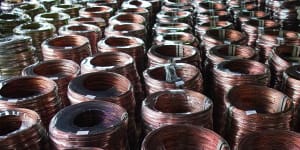 Chasing copper:Rio Tinto says steel production in China at saturation point