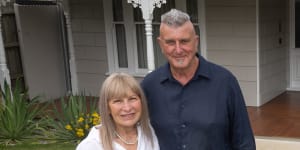 Gayle Vetrone and husband Malcolm Sharp are selling their recently renovated Williamstown home.