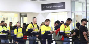 Qantas’ Network Aviation services 42 per cent of FIFO workers at major mines,the Australian Competition and Consumer Commission says.