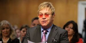 Sir Elton John's AIDs Foundation last year enabled more than 548,000 people in 15 countries to receive an HIV test.