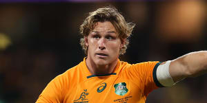 Michael Hooper is in doubt for the first Test against Argentina.