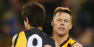 Trent Cotchin and Sam Mitchell.