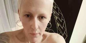 Viki Graham,46,allegedly smashed her relative,Brett Jones,63,in the head with a hammer as he lay in Royal Prince Alfred saying he “stole my brother’s ashes”.