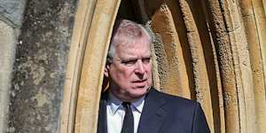 Britain’s Prince Andrew.