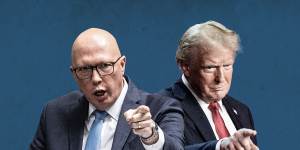 Peter Dutton took some leads from the Donald Trump playbook,but it may have backfired.