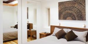 A room at Luxury Eco-villas Rawnsley Park Station Flinders Ranges.