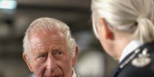 King Charles III in London earlier in the week.