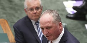 Deputy Prime Minister Barnaby Joyce and Prime Minister Scott Morrison have been talking over the weekend about the Nationals’ list of demands..