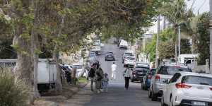 Cliff Street is one of several streets near Camp Cove beach that currently has parking reserved exclusively for residents.