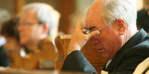 John Howard at the Annual Service of Prayer and Worship to open the 2007 parliamentary year. 