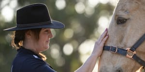 ‘They know what we’re feeling’:The horse lover taking on human trauma