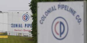 The Colonial Pipeline was disrupted by a ransomware attack.