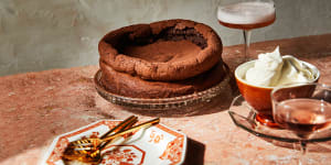 Emelia Jackson’s flourless chocolate souffle cake.