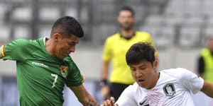 South Korea hold Bolivia to scoreless draw