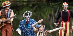 The Wind in teh Willows performed at t